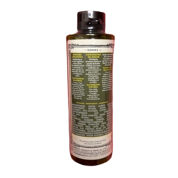 Korres Pure Greek Olive Shower Gel Olive Blossom - Picture 2 of 2